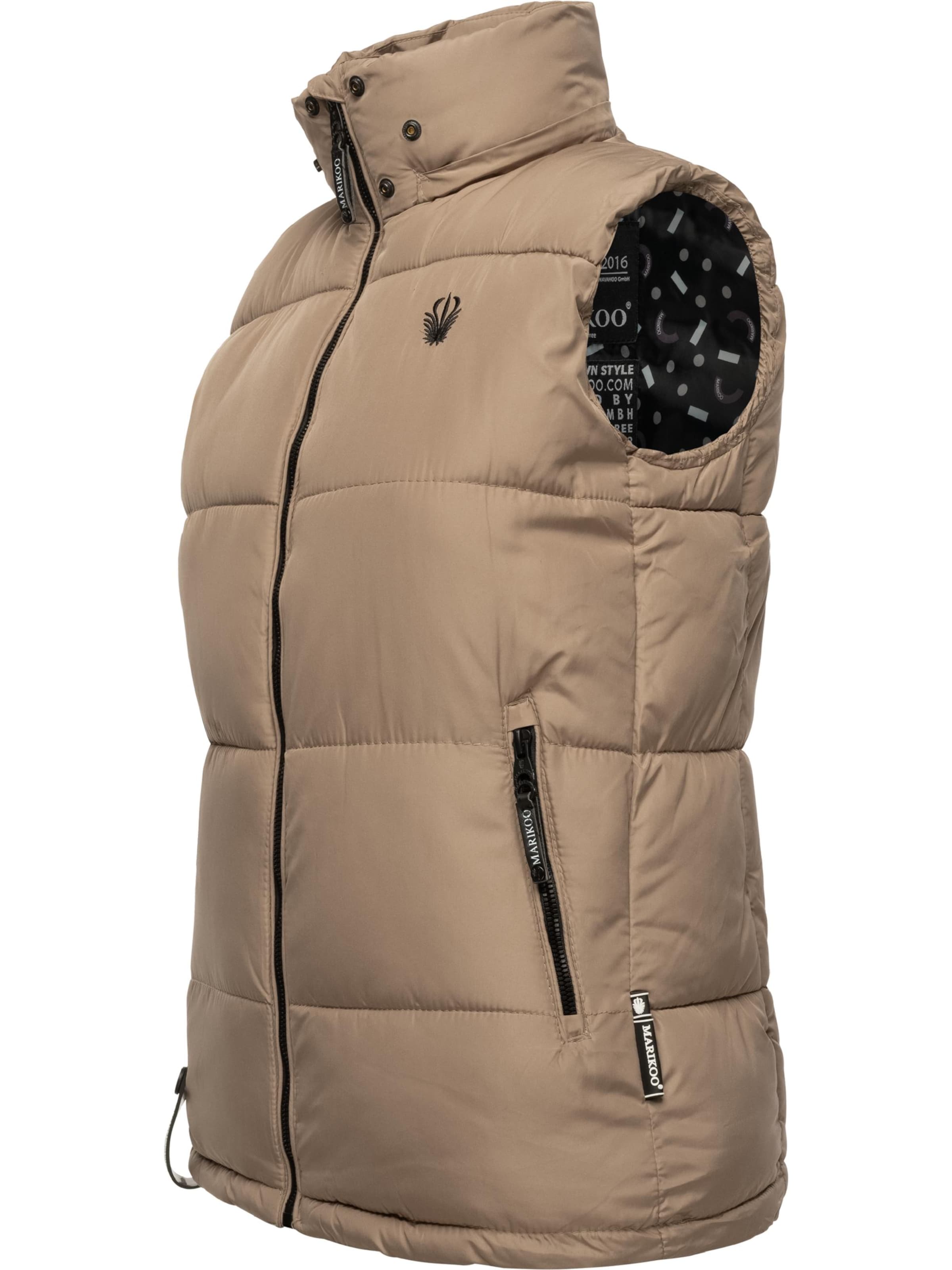 Gilet 'Eisflöckchen' MARIKOO en marron