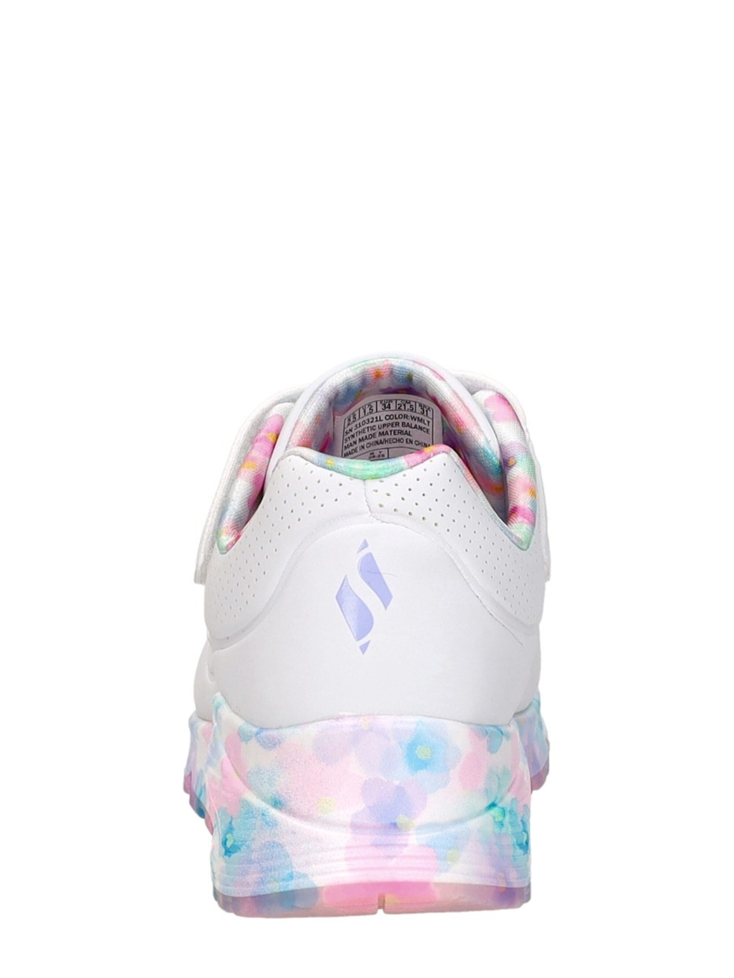 SKECHERS Sneakers 'Uno Gen1 - Fresh Blooms' in Wit