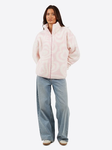 Veste en polaire BRAVE SOUL en rose