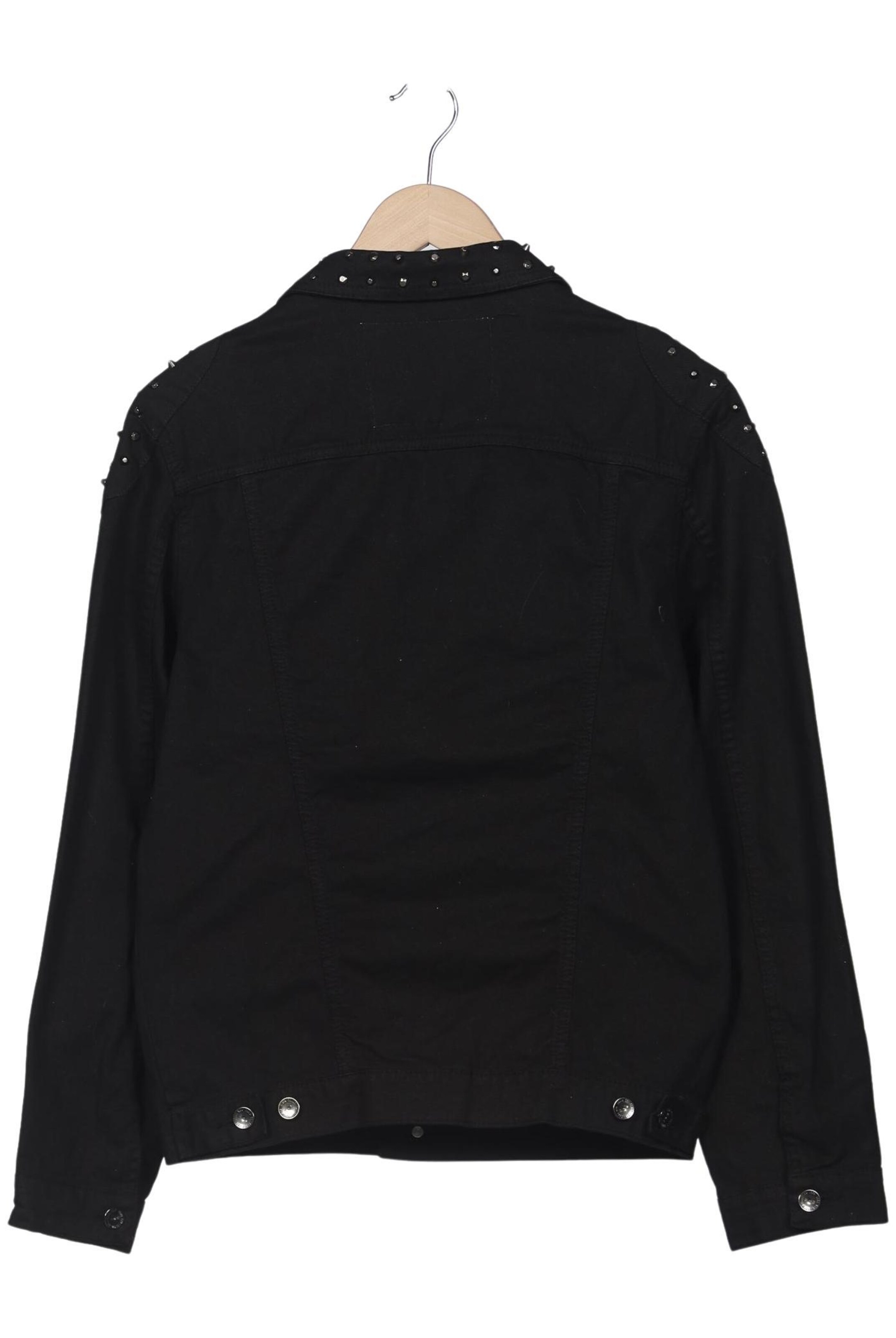 ZARA Jacket & Coat in M in Black