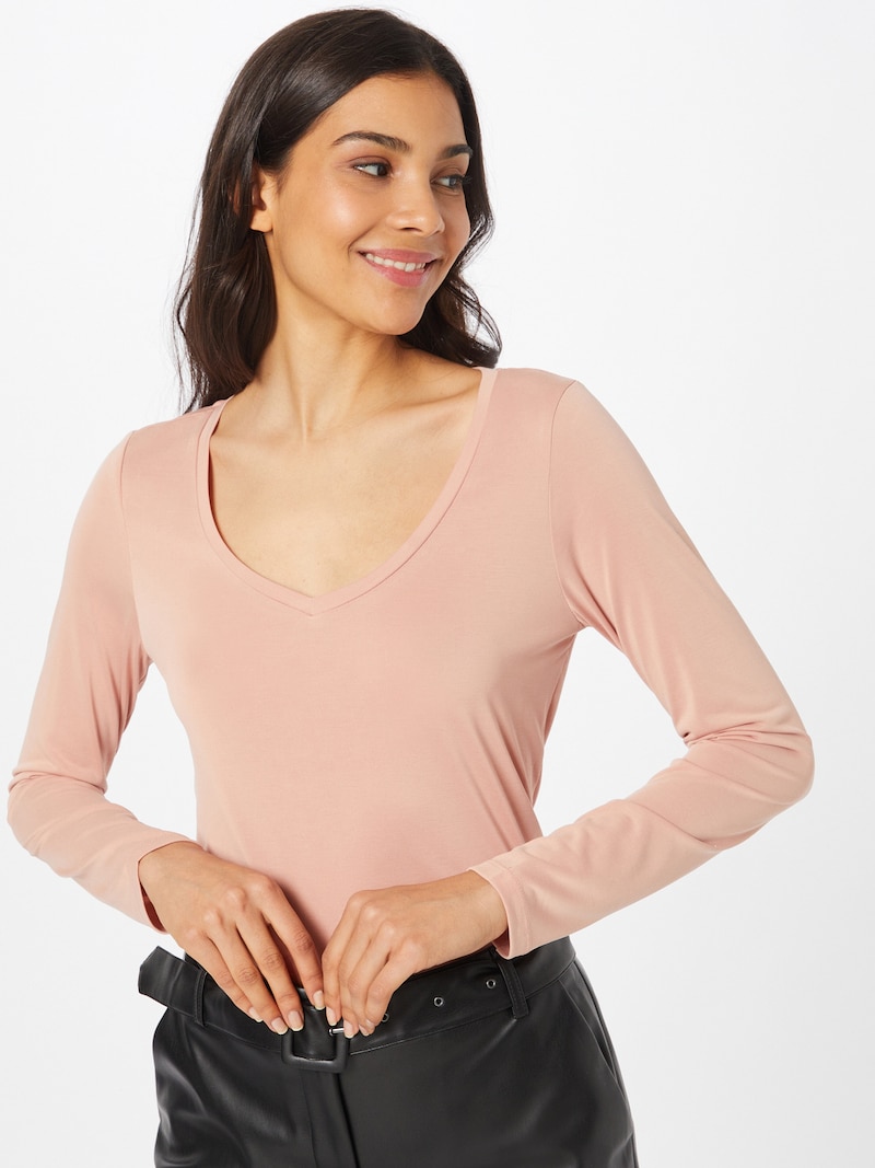 Tops PIECES Long sleeves Pink