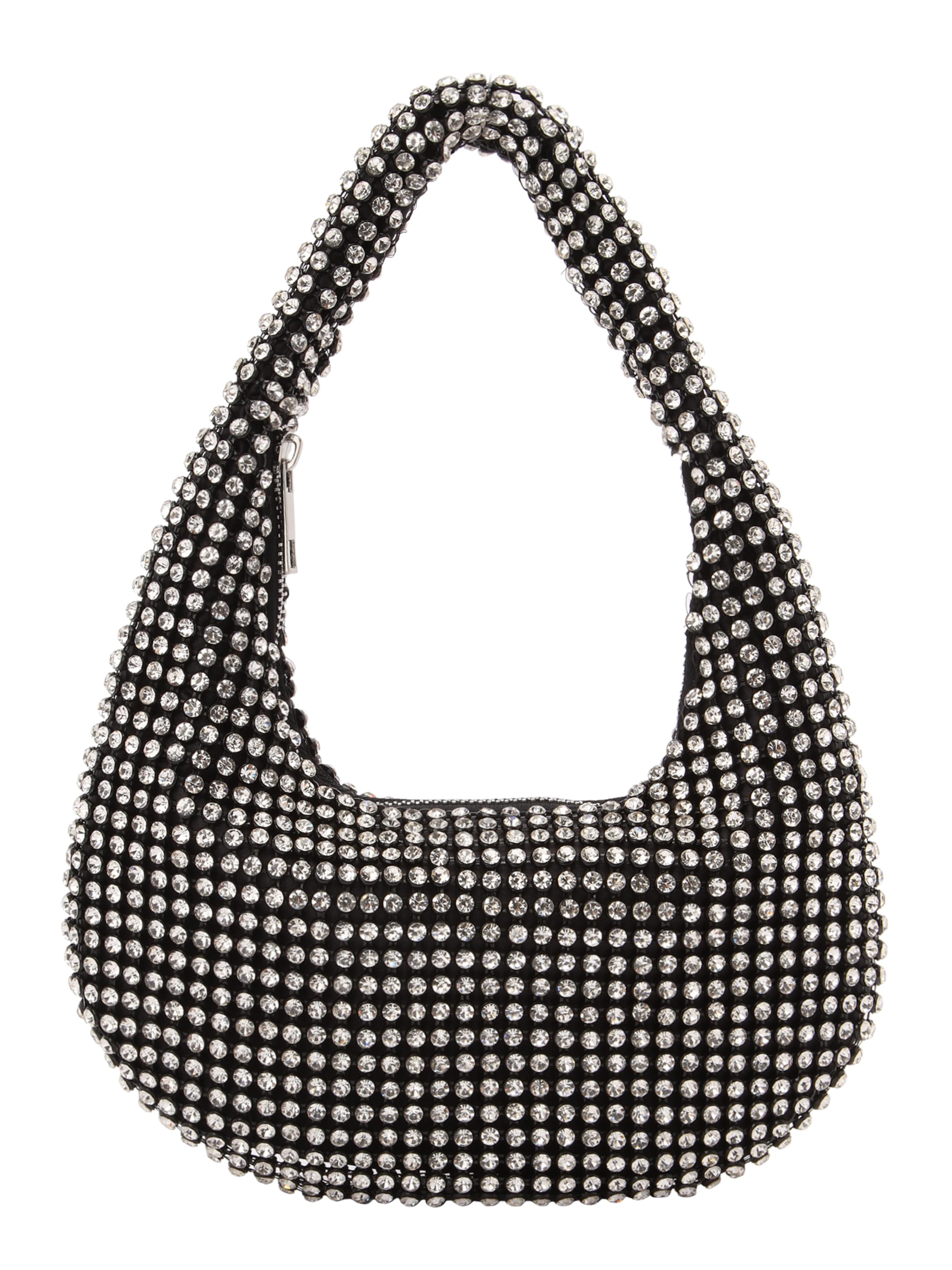 SUI AVA Τσάντα ώμου 'Lucille' σε μαύρο: μπροστά