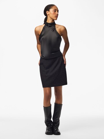 Jupe 'KAMIL' PIECES en noir
