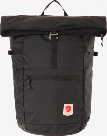 Fjällräven Backpack in Black: front