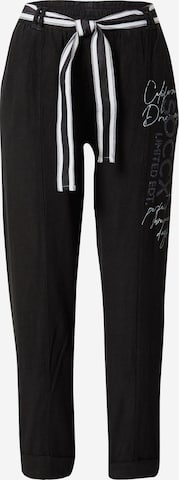 Soccx Regular Trousers in Black: front