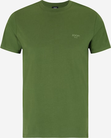 JOOP! Jeans T-shirt 'Alphis' i grön: framsida