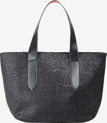 faina Shopper in Black: front