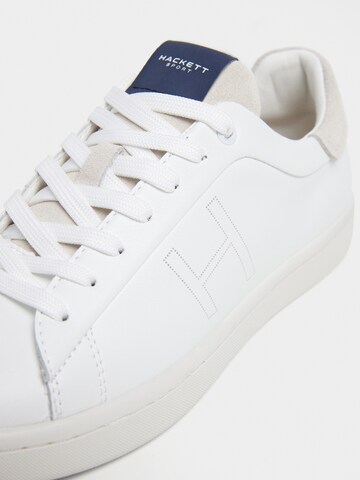 Baskets basses 'BOND MINIMAL' Hackett London en blanc