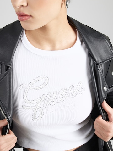 GUESS Μπλουζάκι σε λευκό