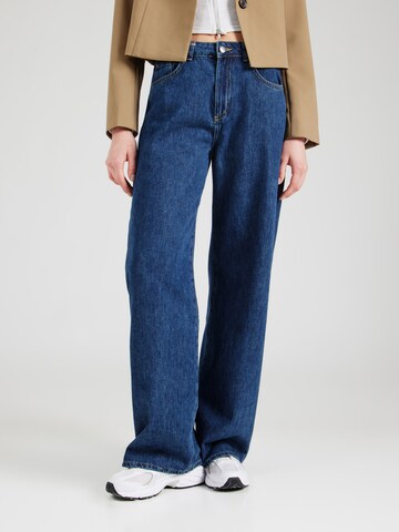 UNITED COLORS OF BENETTON Wide leg Jeans in Blue: front