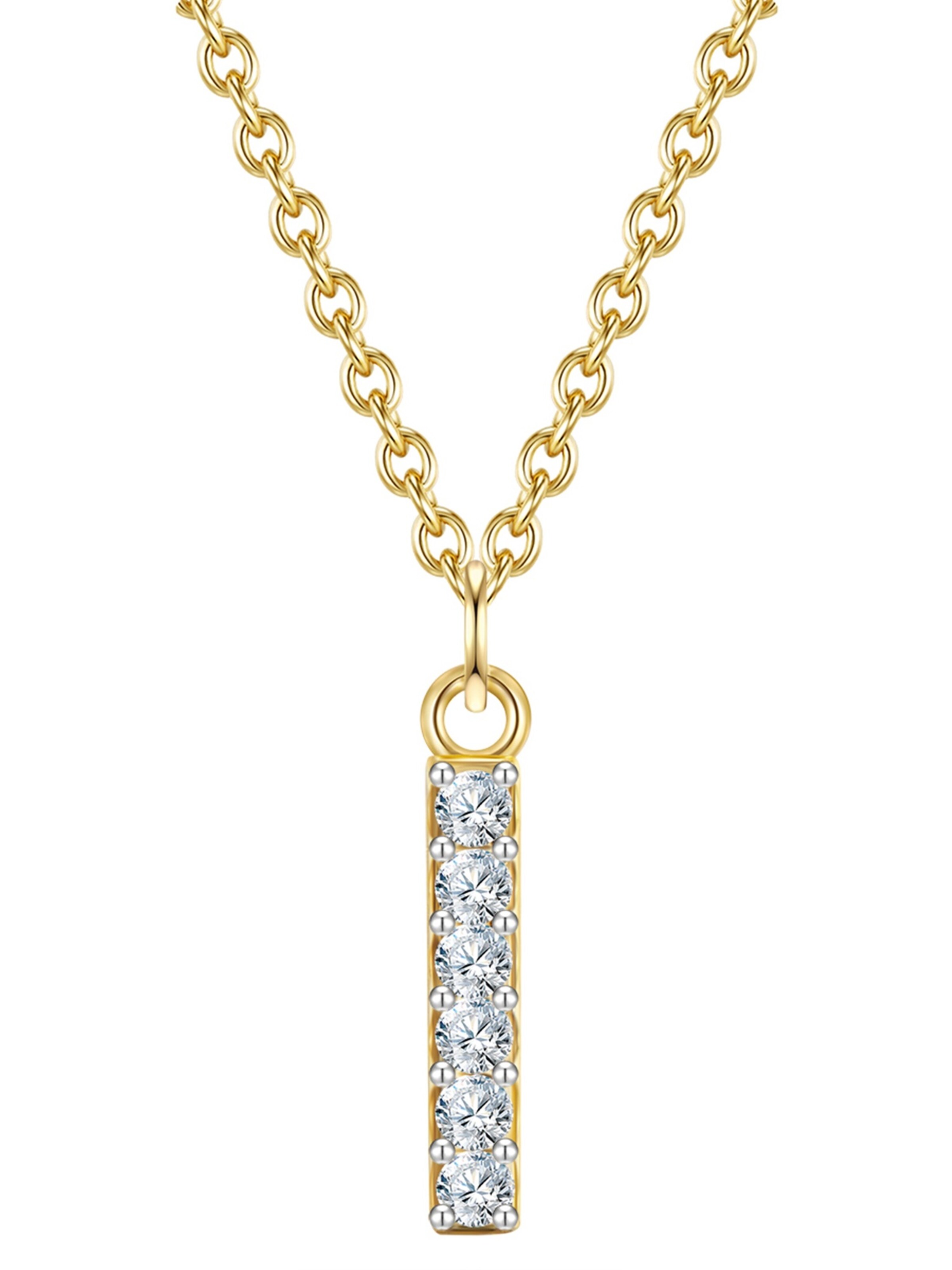 Glanzstücke München Ketting in Goud: voorkant