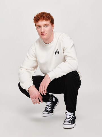 ABOUT YOU x StayKid Sweatshirt 'BLOCKSBERG' in White