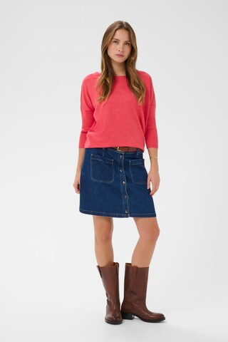 SAINT TROPEZ - Jersey 'Mila' en rojo