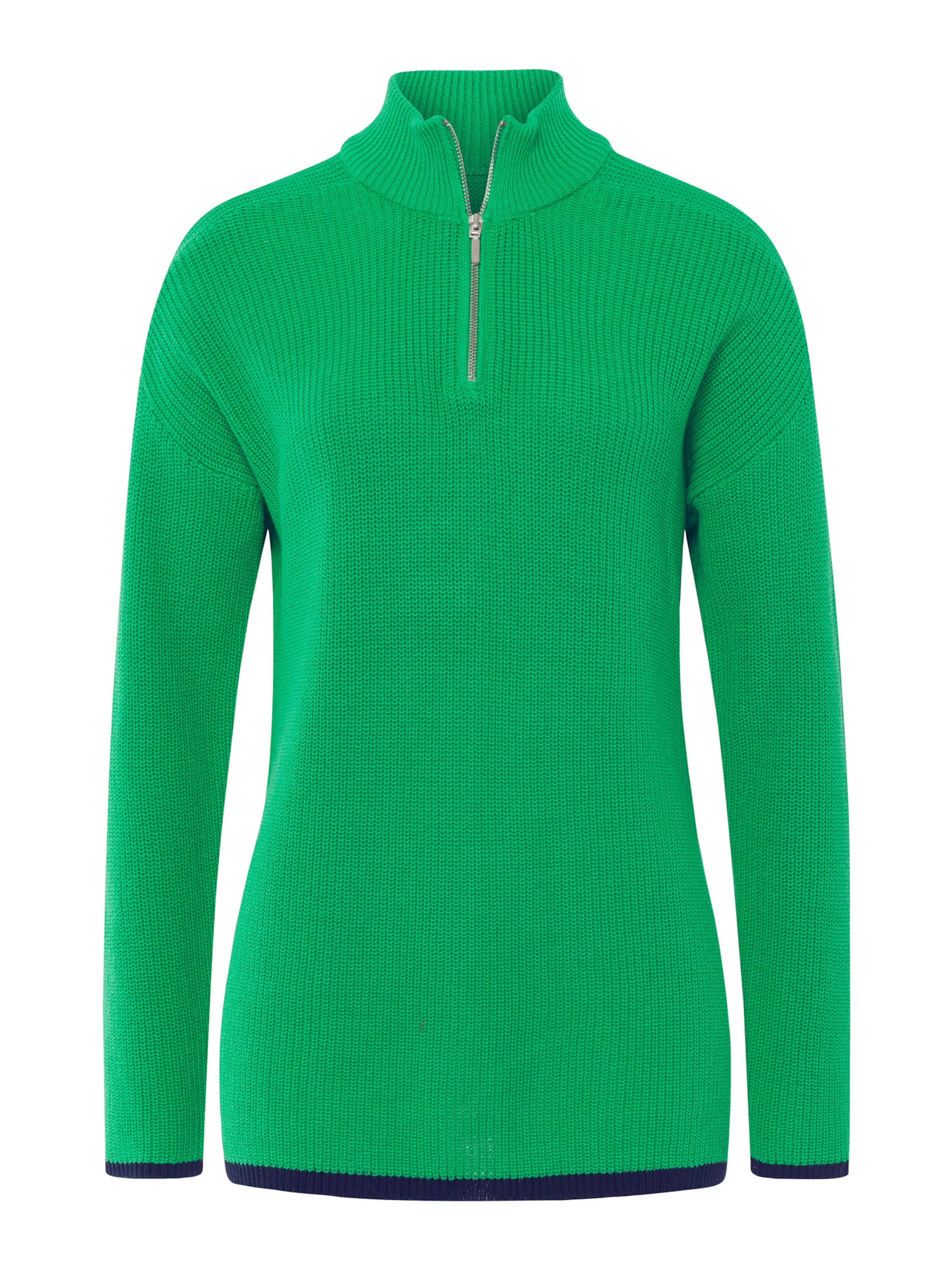 Pullover di heine in verde: frontale