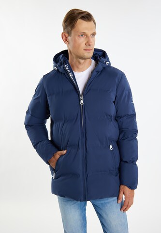 DreiMaster Maritim Weatherproof jacket in Blue: front