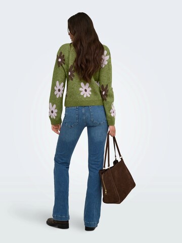 ONLY Sweater 'ONLFREESIA' in Green
