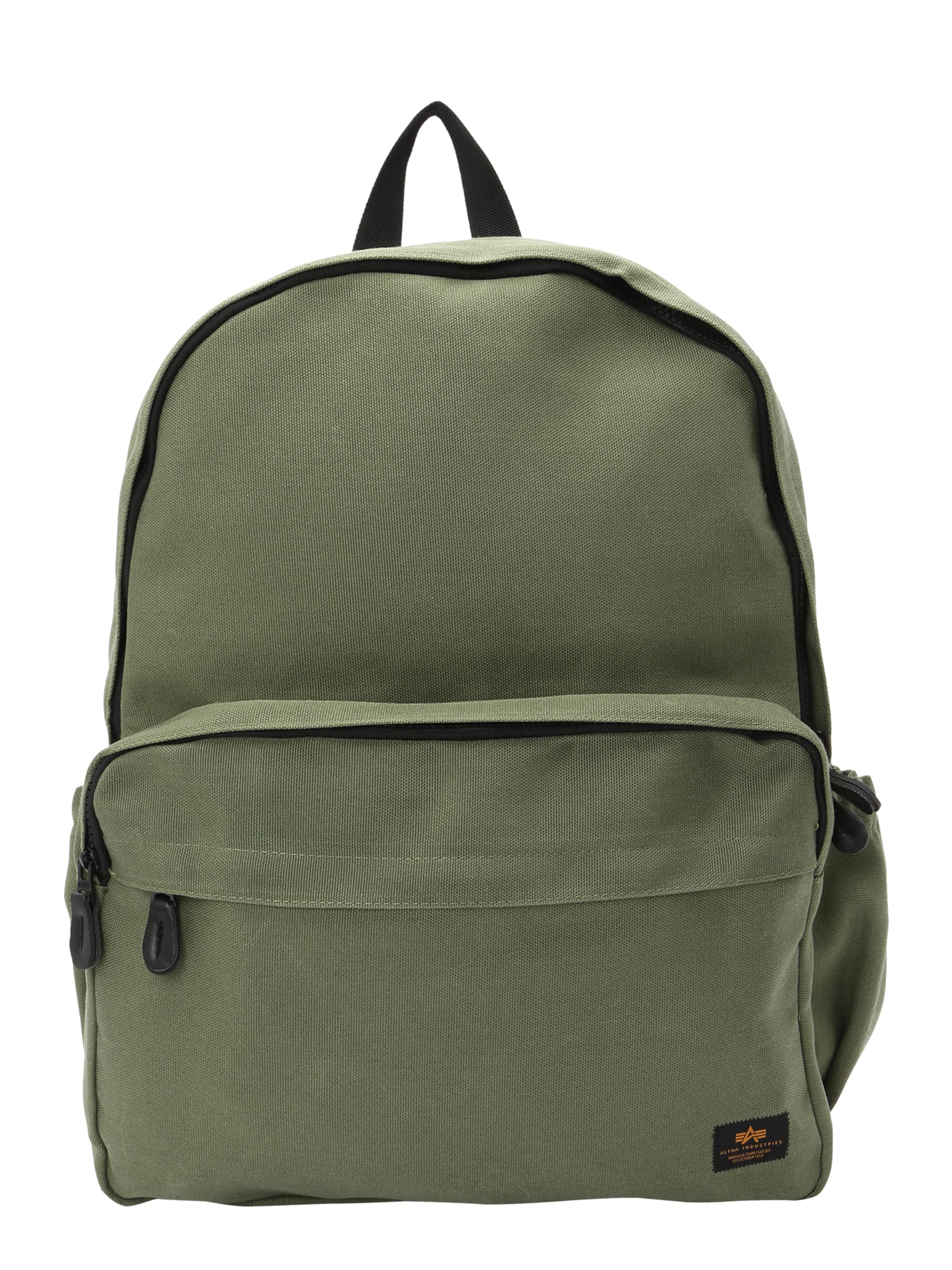 ALPHA INDUSTRIES Rucksack in Grün: Vorderseite