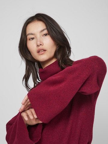 VILA Sweter 'Malina' w kolorze czerwony