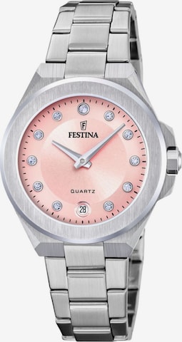 Montre à affichage analogique 'Festina - Date watch Mademoiselle - Quartz watch movement - Watch case width: 33 mm' FESTINA en rose : devant