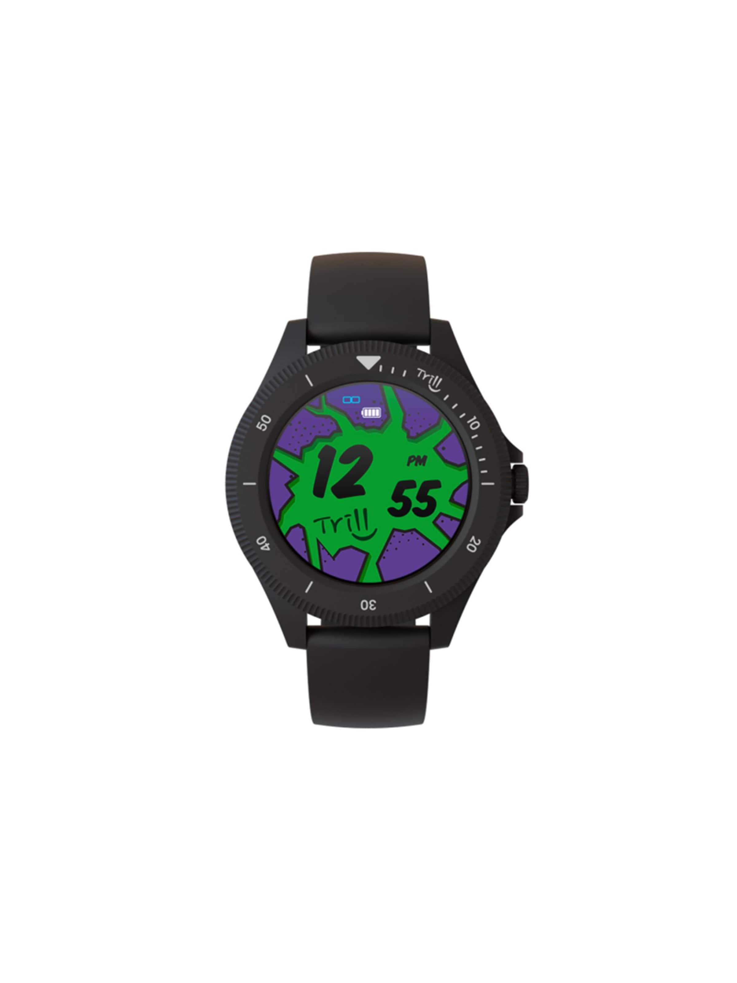 Techmade Uhr 'Trill'‌‌‌‌‌‌‌ in Schwarz: Vorderseite
