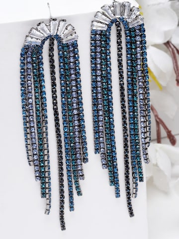 Boucles d'oreilles 'Jelenaia' AVANT-GARDE PARIS en bleu