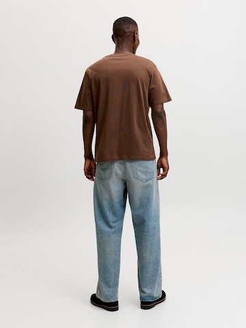 JACK & JONES Μπλουζάκι σε καφέ