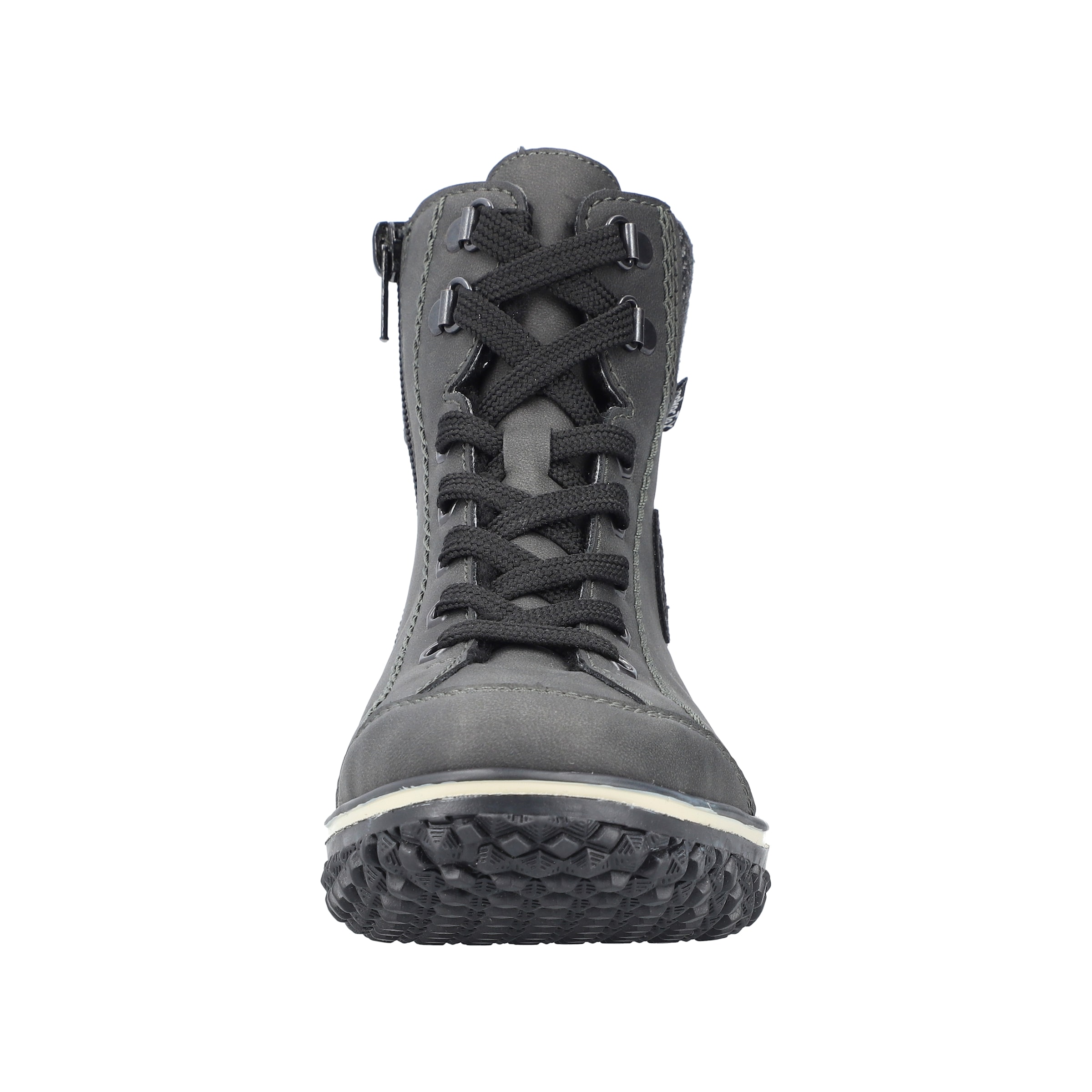Bottines à lacets Rieker en gris