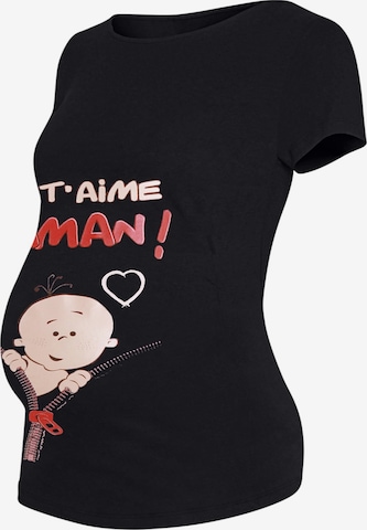 M.M.C. Shirt in Black: front