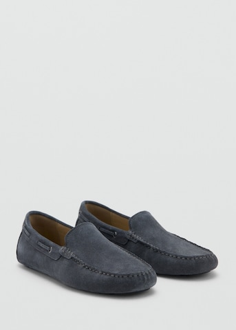 MANGO MAN Moccasins 'Driver' in Grey