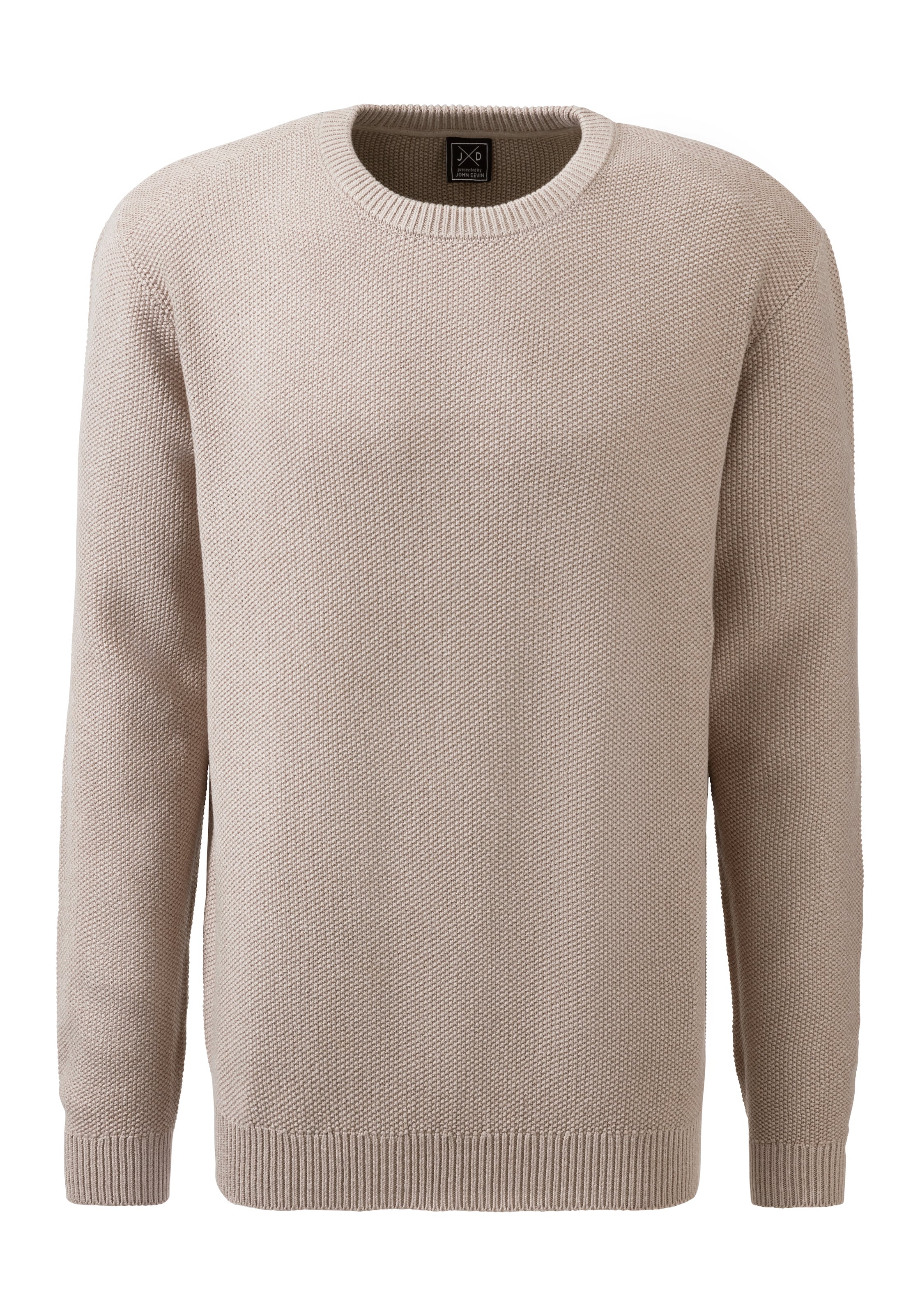 Pull-over JOHN DEVIN en beige : devant