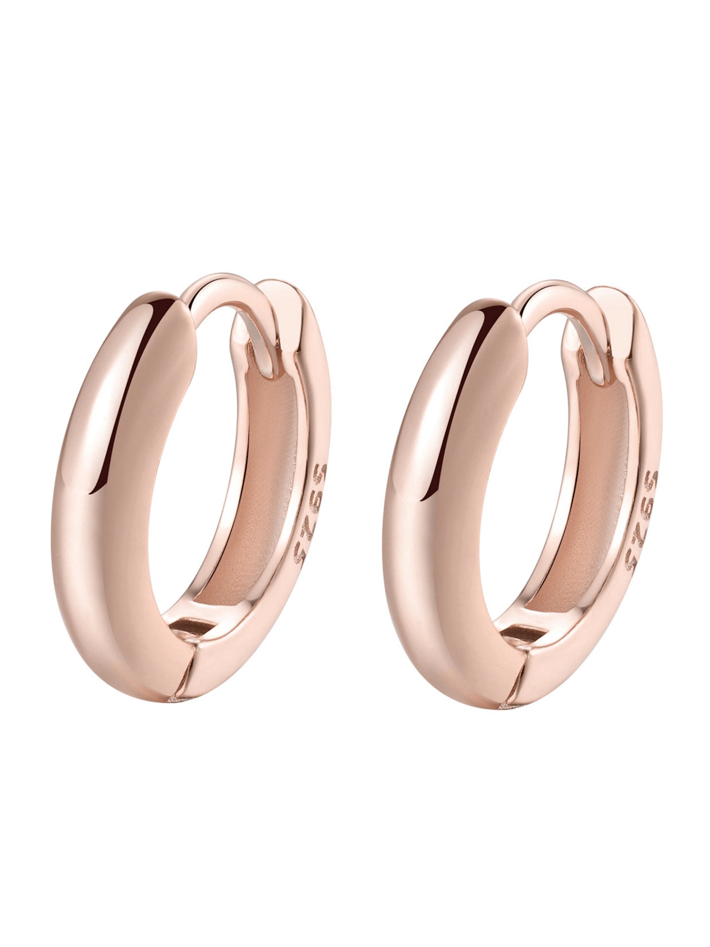 Hey Happiness Ohrringe 'Essenz'‌‌ in Gold: Vorderseite