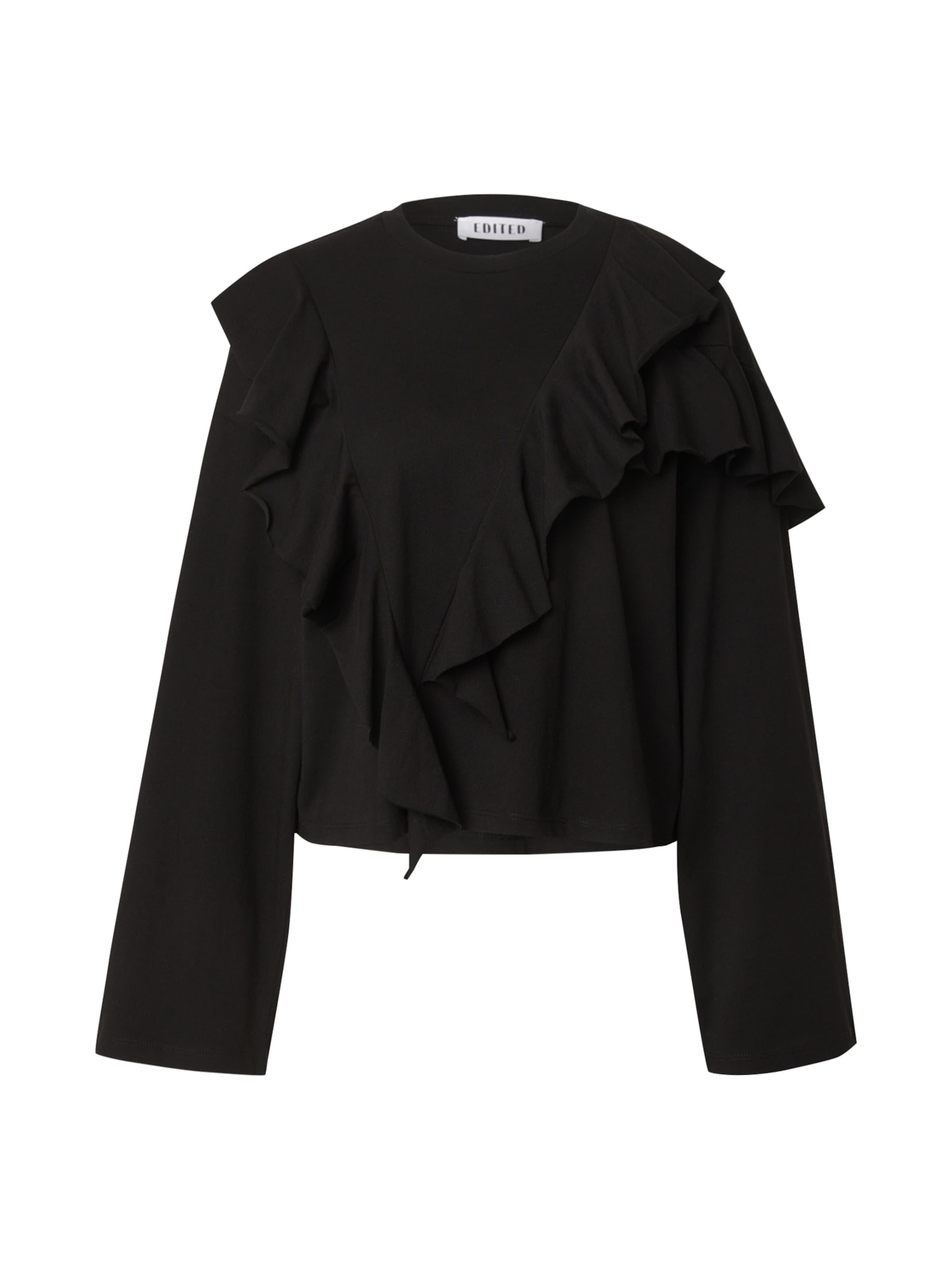 Maglietta 'Oda' di EDITED in nero: frontale