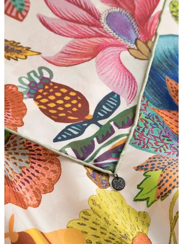 CODELLO Seidentuch mit Blumenmuster in Grün