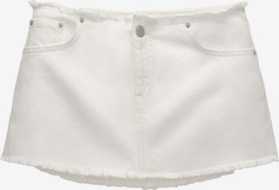 Pull&Bear Jupe en blanc, Vue avec produit