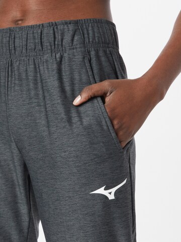 MIZUNO Tapered Sportbroek in Zwart