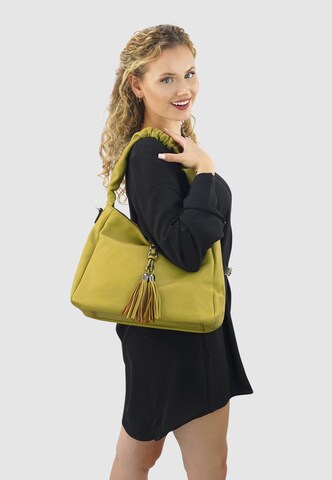 HARPA Shoulder Bag 'FLORIN' in Green
