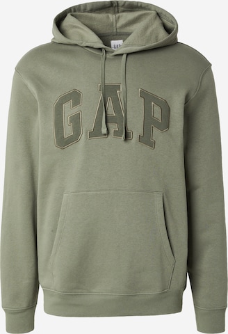 GAP Sweatshirt 'HERITAGE' i grøn: forside