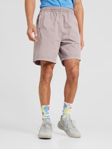 ADIDAS ORIGINALS Loosefit Broek 'ESS+' in Lila: voorkant