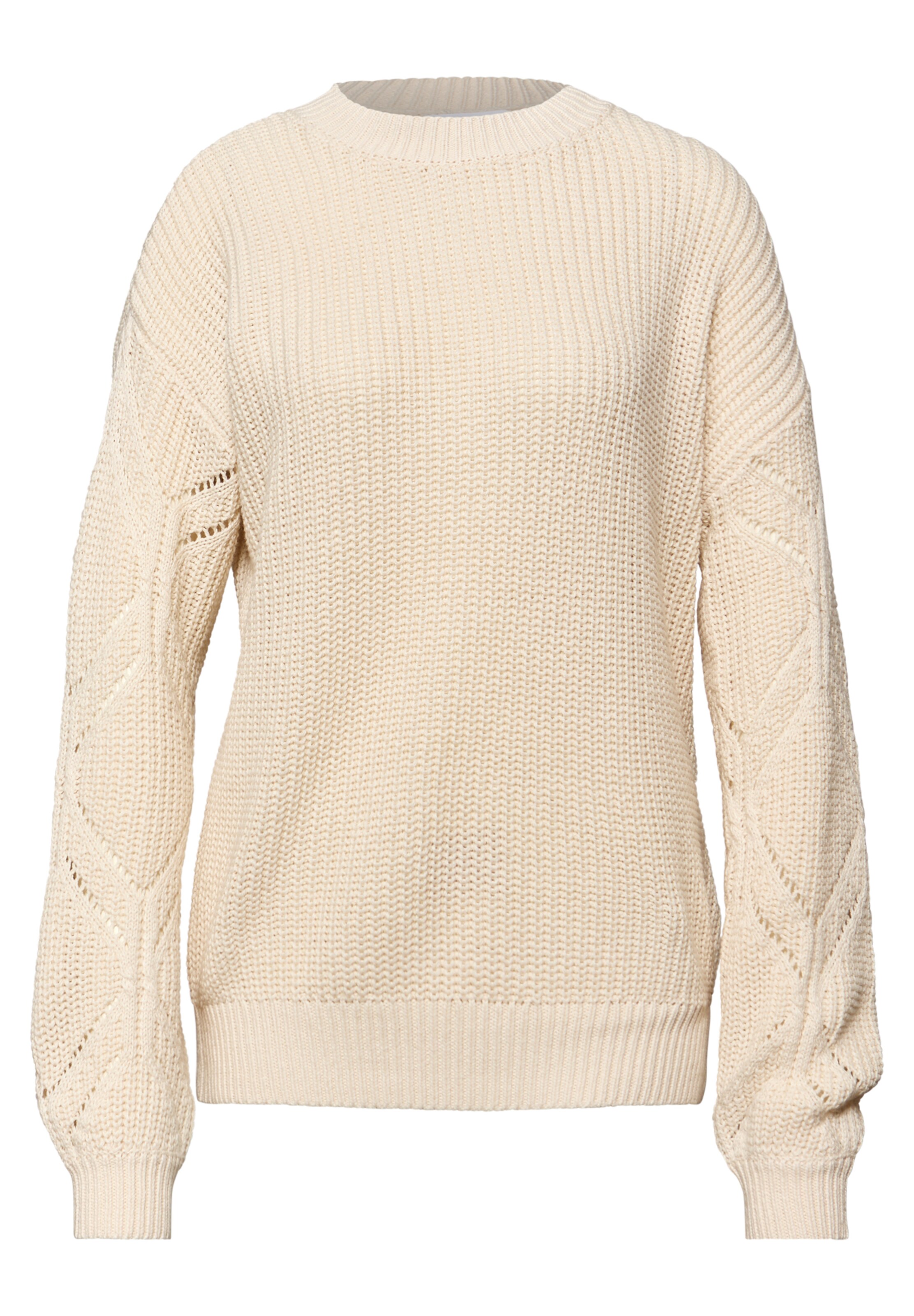 Street One Studio Sweater in Beige: front