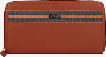 mano Portemonnee 'Don Leonardo' in Bruin: voorkant