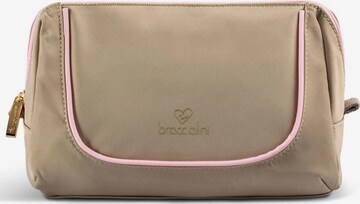 Braccialini Cosmetic Bag 'Milly' in Beige: front