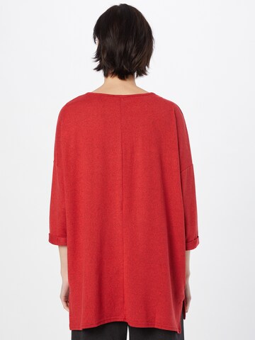 NEW LOOK Sweter oversize 'BELLA' w kolorze czerwony