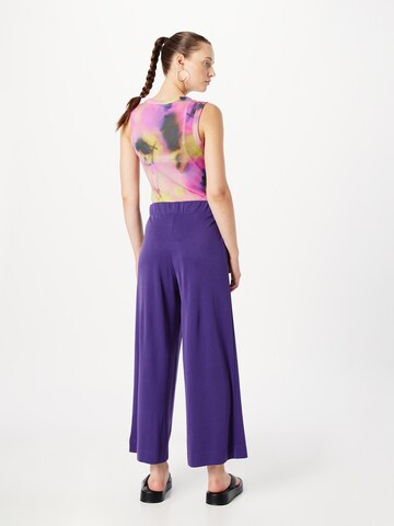 Monki Wide leg Byxa i lila