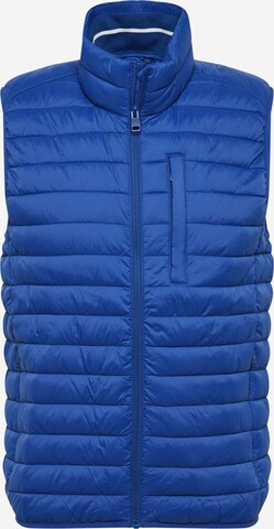 ESPRIT Regular fit Bodywarmer 'RecThins' in Blauw: voorkant