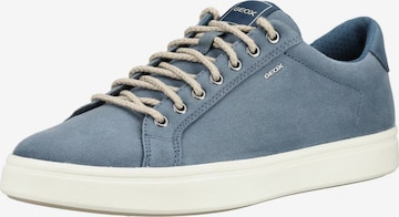 Baskets basses GEOX en bleu : devant