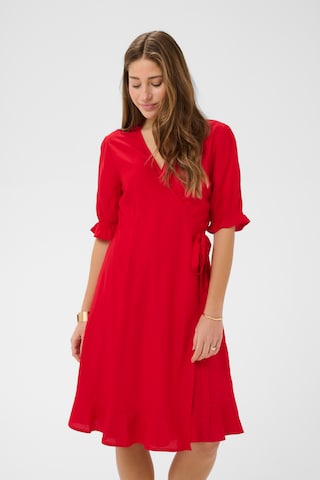 Cream Kjole 'CRTiah' i rød: forside