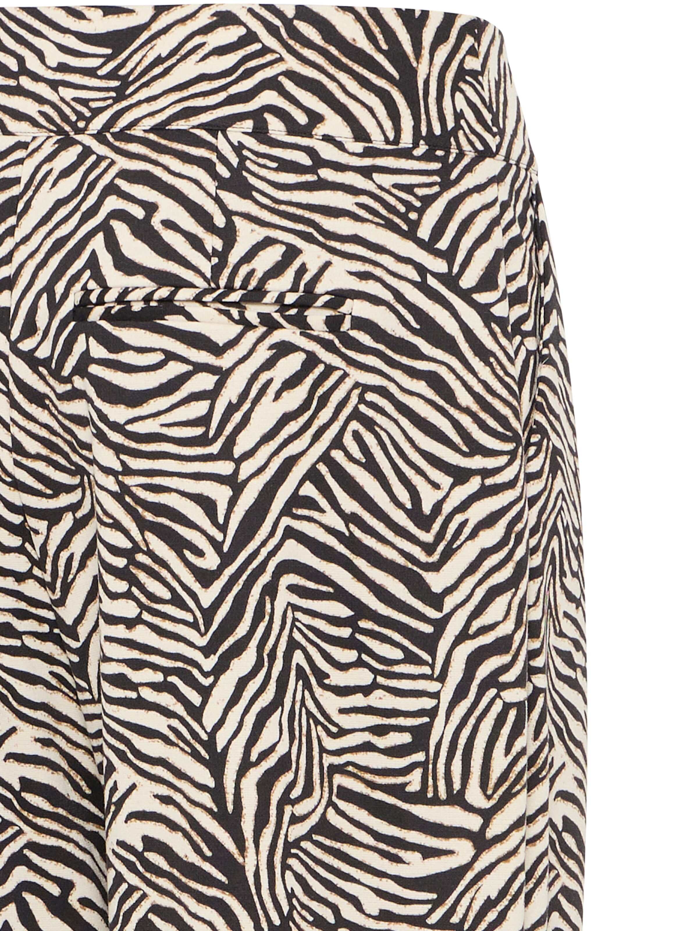 ICHI Wide leg Broek 'IHKATE' in Wit