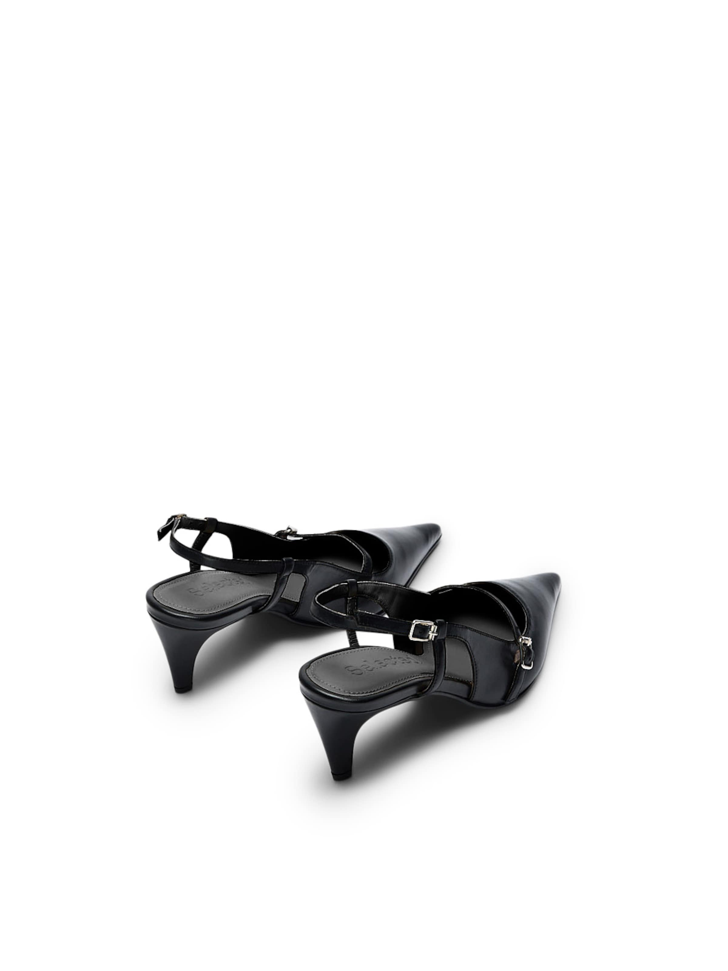 Escarpins à bride arrière SELECTED en noir