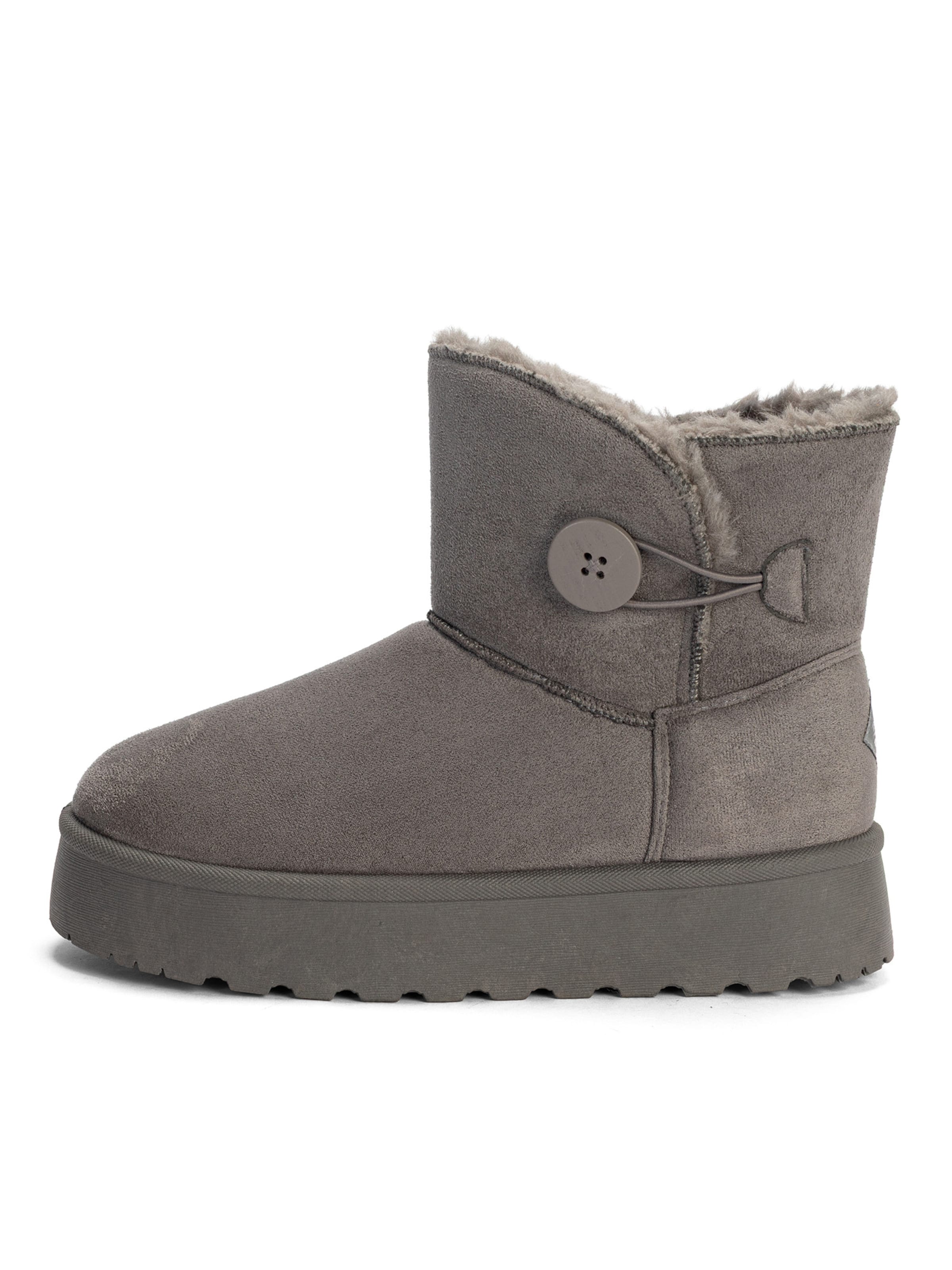 Stivale 'SIMON' di Island Boot in grigio: frontale