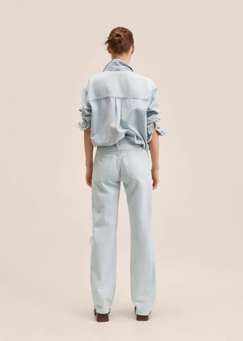 MANGO Regular Jeans 'Zoe' in Blau